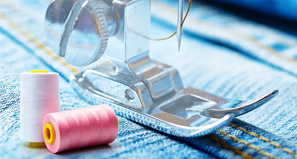 High-speed sewing on Garments